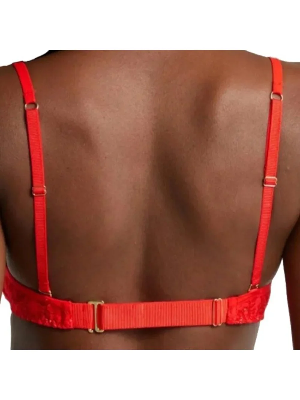 We are HAH Free People Hook Up Bra Blood Orange D30-38 NWT #80213